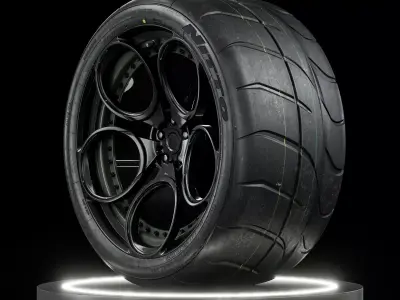 Nitto NT01 325 30 ZR19 101W 3D model