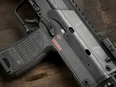 MP7A1  Heckler and  Koch Low-poly 3D model