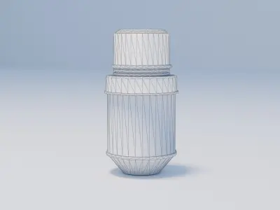 No77 White Phosphorus Smoke Grenade  - Game and VFX-Ready Low-poly 3D model