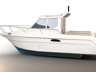 Scorpio Boat 3D model