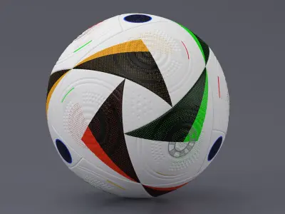 Modern Soccer Ball 3D model