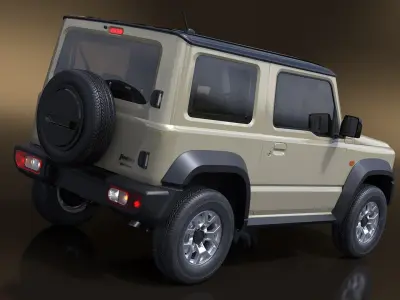  Three Door SUV Suzuki Jimny 2025 Beige 