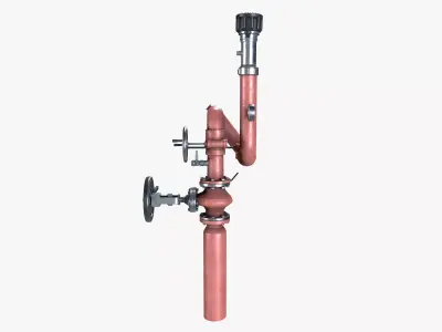 Fire Monitor 3D model