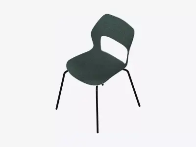 Chair - Office - Worksmart - Metal Legs Low-poly 3D model