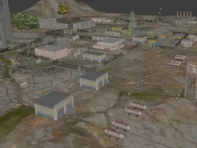 Military Base pubg 3D model