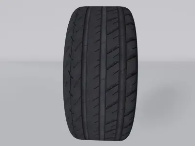 WELD RIM and Tyre Michelin Pilot 3D model