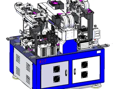 Lens assembly machine 3D model