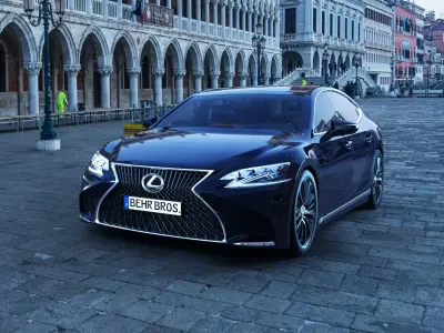 LEXUS LS 500 Free 3D model