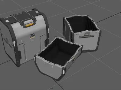 Sci-Fi case 3D model purchase
