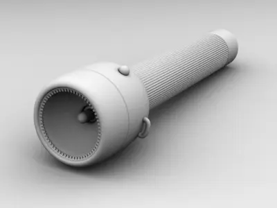 Flash Light Free low-poly 3D model purchase