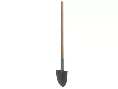 Spade 3d model Low-poly 3D model