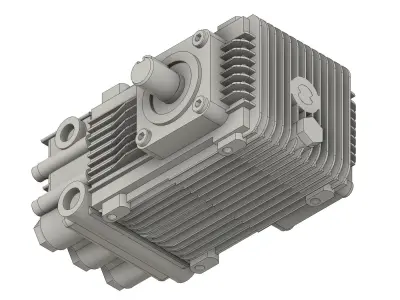 Hydraulic pump Annovi Reverberi 3D model