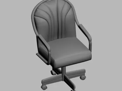 office chair 11 3D model