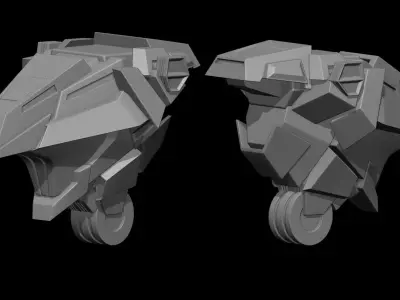 MBX00001 MECHA SUPPLY - BODY 3D model
