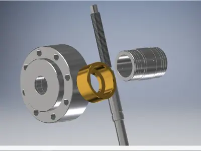 Hidrolic System Inventor 3D model