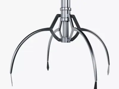 Metal Claw 11 with RIG 3D model