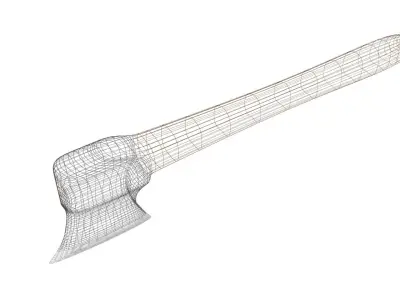 Axe model 3D model buy
