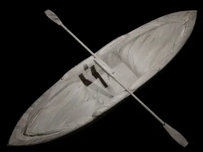 Canoe Free 3D model