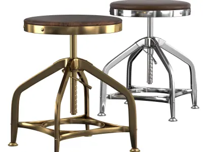 Stool Toledo 3D model