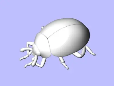 Ladybug Free 3D model purchase
