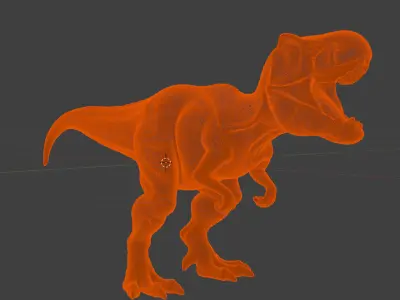 Stylized T-Rex 3D Model 3D model