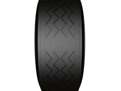 50s wheel 3D model