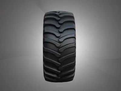 Front Tire - Combine 1688 3D model