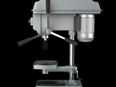Drill table 3D model