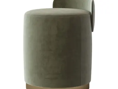 Pouf Andrew Martin 3D model purchase