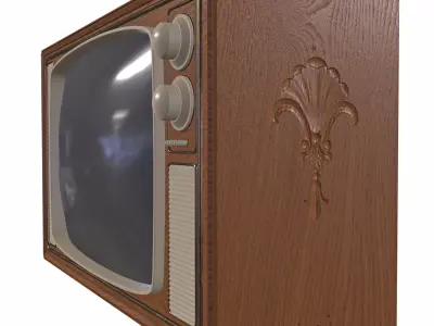 tv 01 3D model