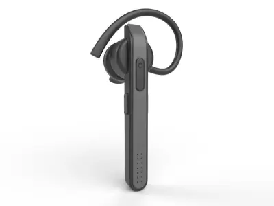 Bluetooth Headset M2 Low-poly 3D model