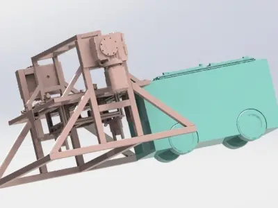 AGV CAR 3D model