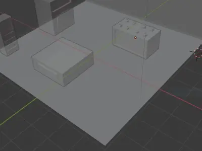 genarator room  Free low-poly 3D model