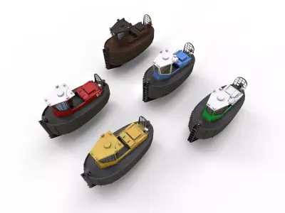 Sidewinder Boats 3D model