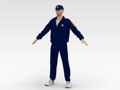 Cricket Coach V2 3D model