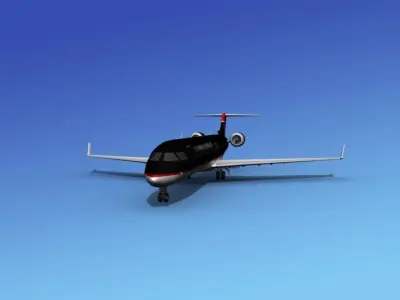 Bombardier CRJ700 US Air Express 3D model