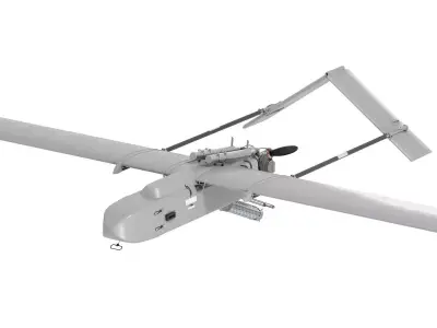 Ukrainian UAC FP-1 long range attack drone 3D model