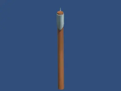 Francisca axe Free 3D model