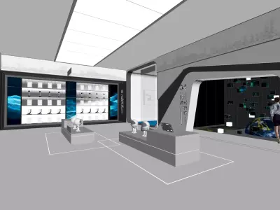 Future Manufacturing Hub 3D model