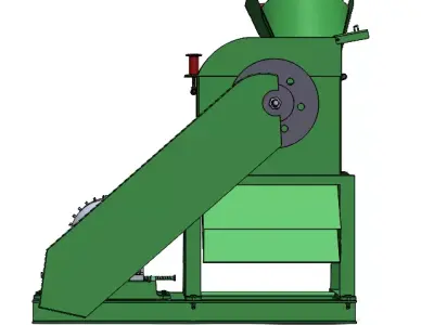 Feed Cutting Crusher  3D model