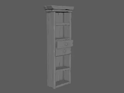 Old Shelf 3D model