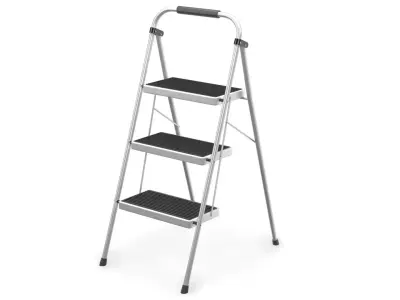 3 Step Folding Ladder  3D model