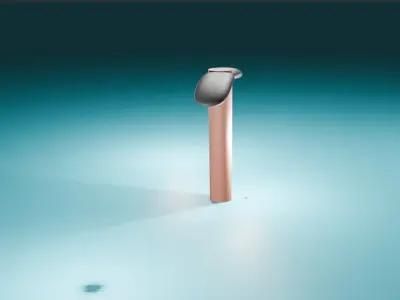 3D model of pickaxe 3D model