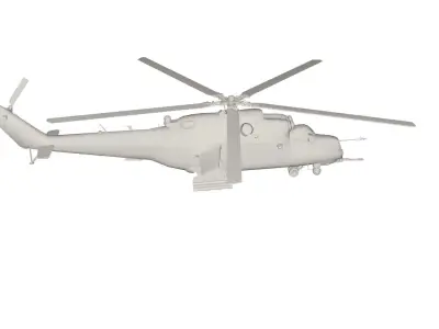 Helicopter 3D model 22