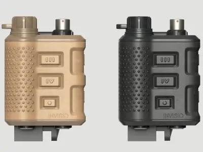 Invisio V50 PTT Low-poly 3D model