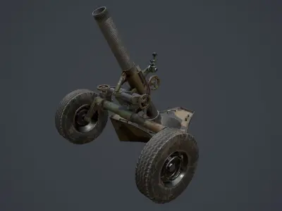 MO-120-RT61 Low-poly 3D model