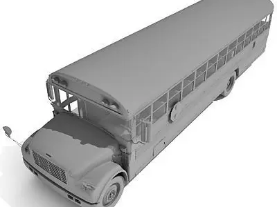 School Bus 3D model
