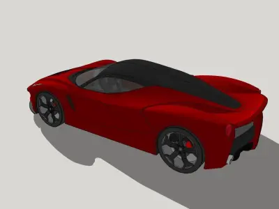 Laferrari sports car Free 3D model