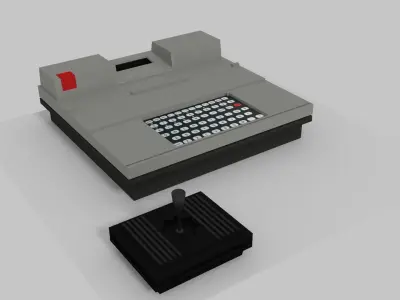 10 old consoles part 3 3D model