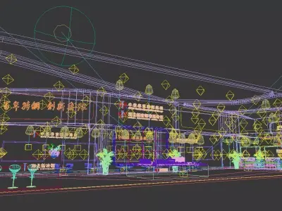 Exhibition - Area - 9X25-3DMAX2009-010 3D model